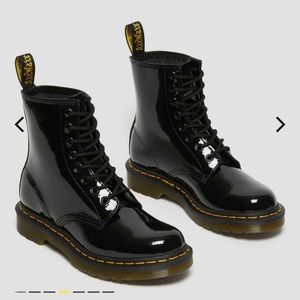 Dr Martens PATENT 1460 LEATHER BOOTS ❤️‍🔥